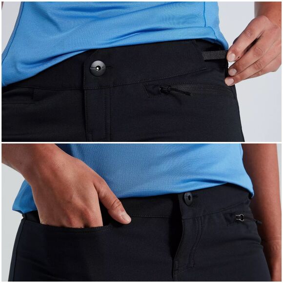 Specialized Womens M Trail Shorts in Black NEW Trail Riding, Lightweight, NWT - Picture 7 of 13